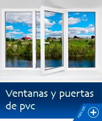 Ventanas, puertas y cerramientos en PVC